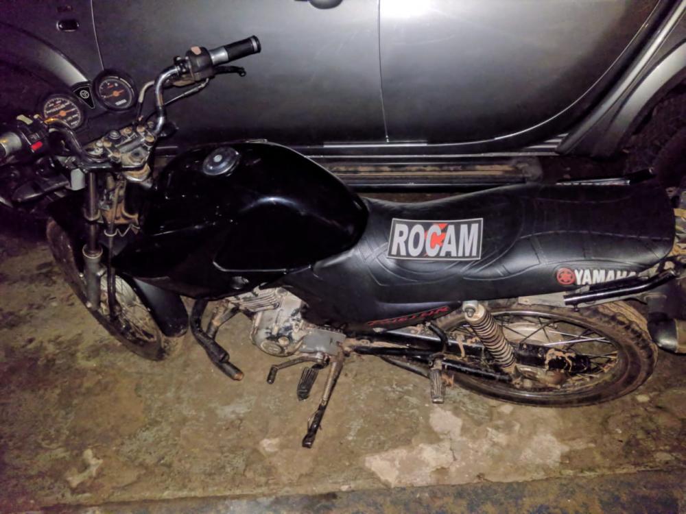 Polícia Militar de Picos recupera motocicleta furtada