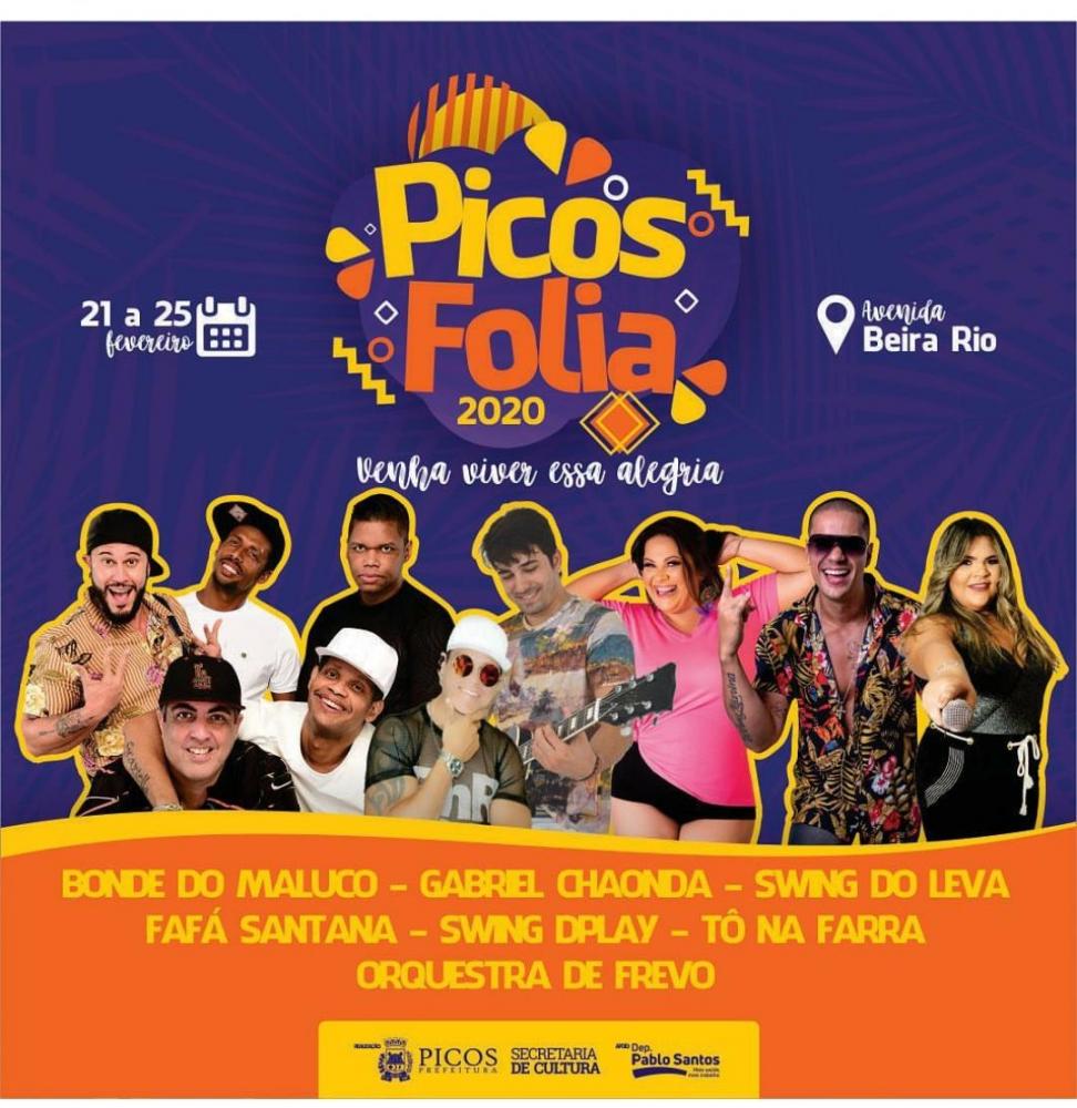 Prefeitura Municipal de Picos lança programação do carnaval 2020