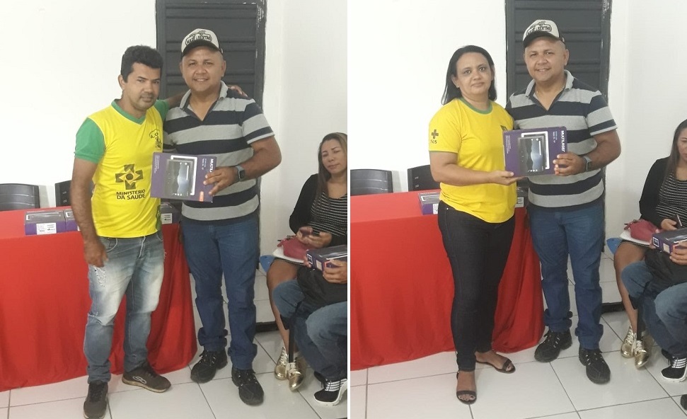 Prefeitura de Jardim do Mulato faz treinamento e entrega de tablets para os Agentes Comunitários de Saúde 