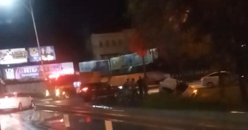 Motorista perde controle e carro desce barranco em Teresina