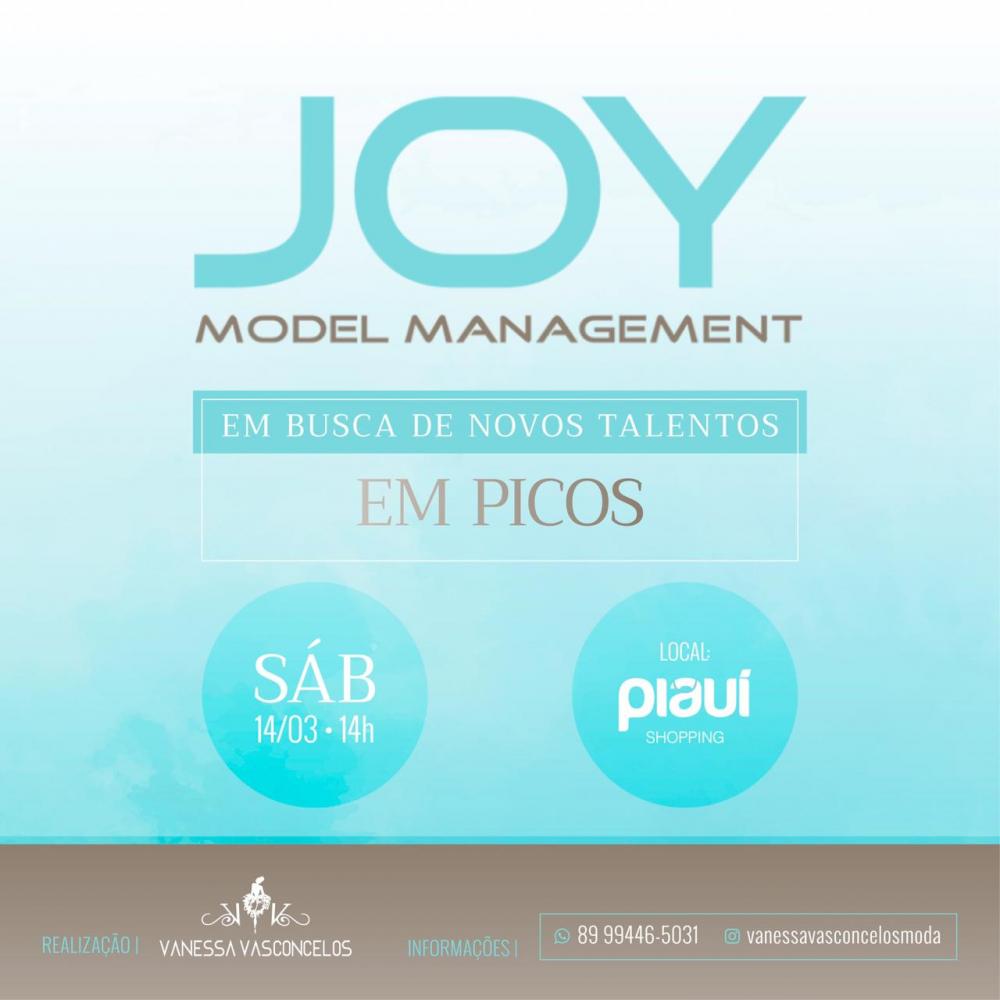 PICOS | Agência Joy Model realizará seletiva para novos talentos