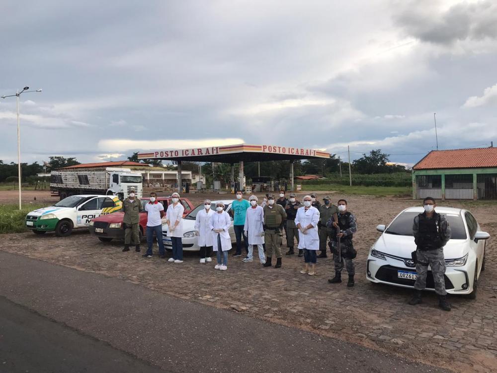 Blitz no combate e prevenção ao coronavírus é feita em Valença