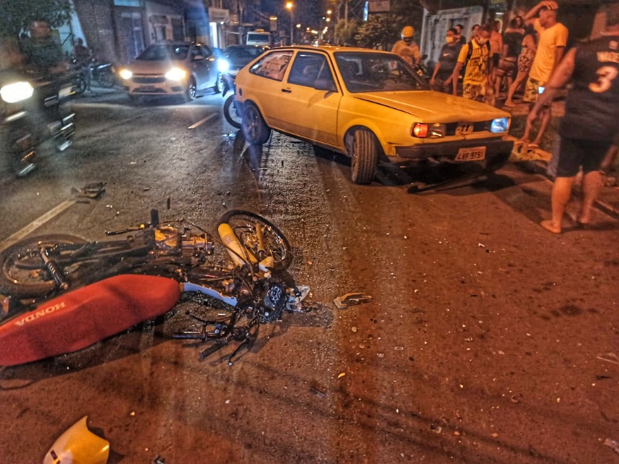 Jovem de 17 morre após colisão frontal na Zona Sul de Teresina
