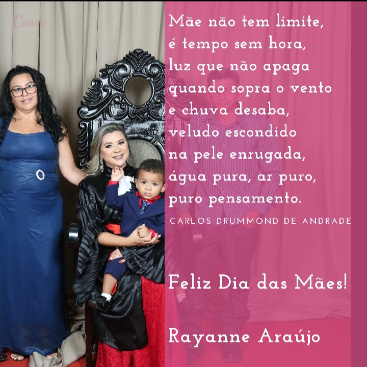 Rayanne Araújo homenageia a todas as Mães 