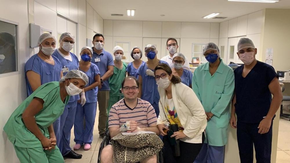 Diretor do Hospital Natan Portela se recupera da Covid-19 e recebe alta em Teresina