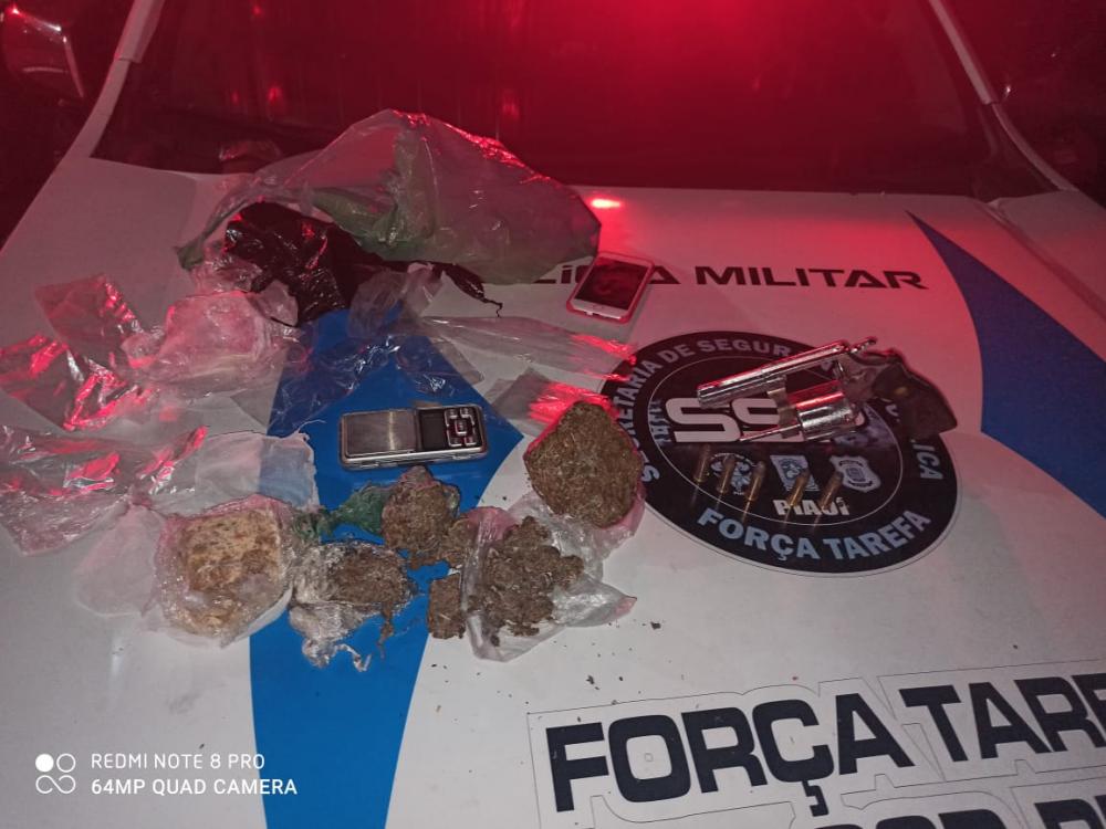 Força Tarefa prende casal acusado de tráfico de drogas em cidade do Piauí