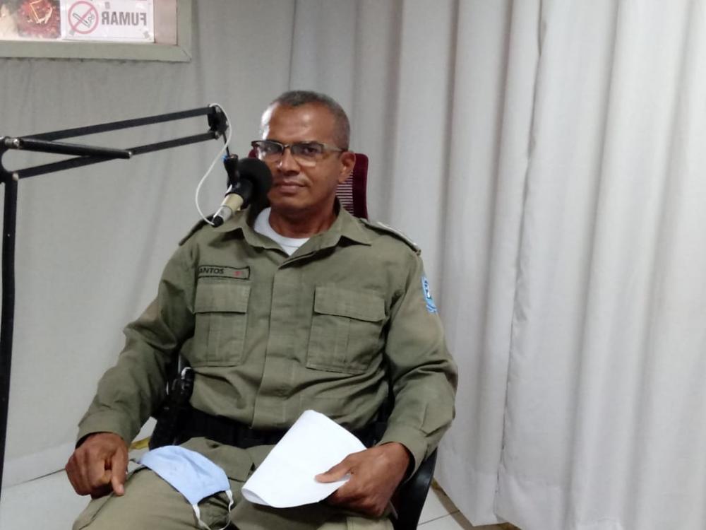 Comandante Antônio Santos é promovido por merecimento a patente de Major da Policia Militar