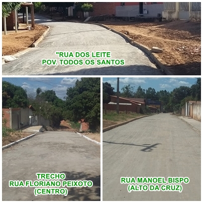 Prefeitura de São Pedro conclui várias obras de pavimentação no município 