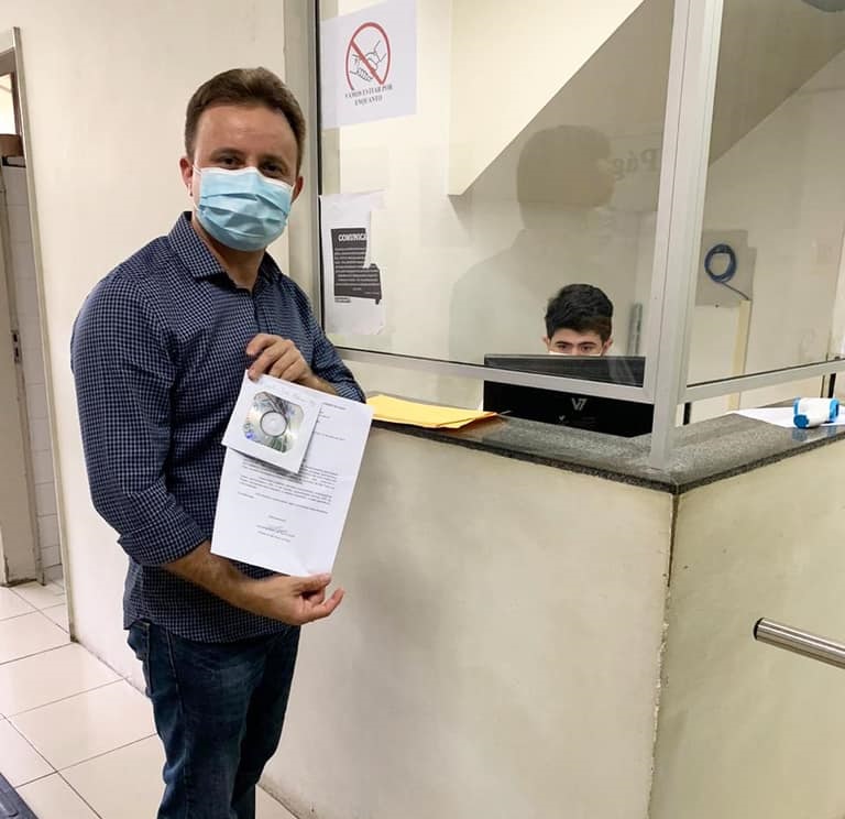 Junior Bill protocola licitação de reforma da principal avenida da cidade