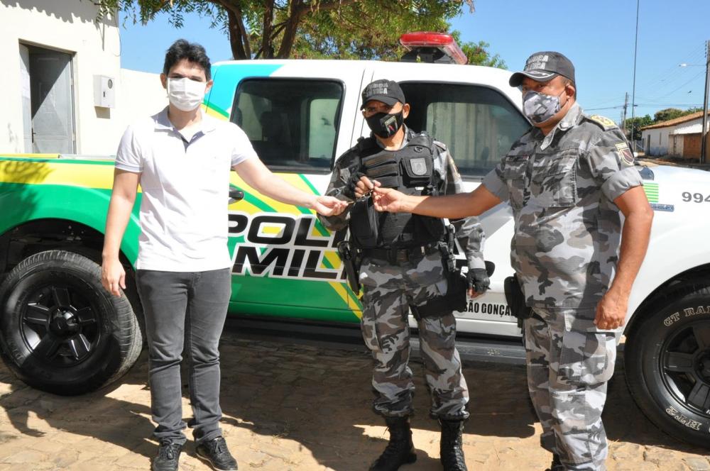 São Gonçalo do Piauí firma parceria com a Polícia Militar e recebe reforço na segurança 