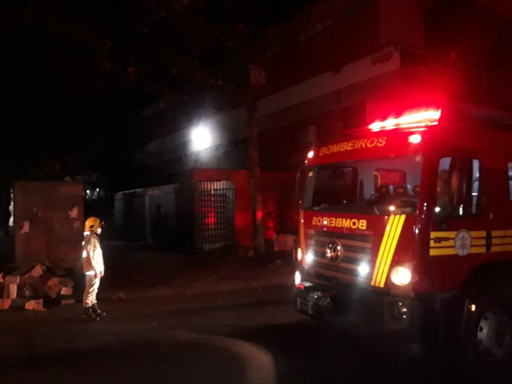 Incêndio no Shopping da Cidade em Teresina (Imagem: Divulgação Whatsapp)