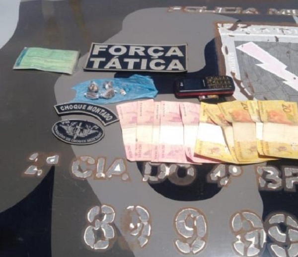 Força Tática prende suspeito de tráfico em Valença