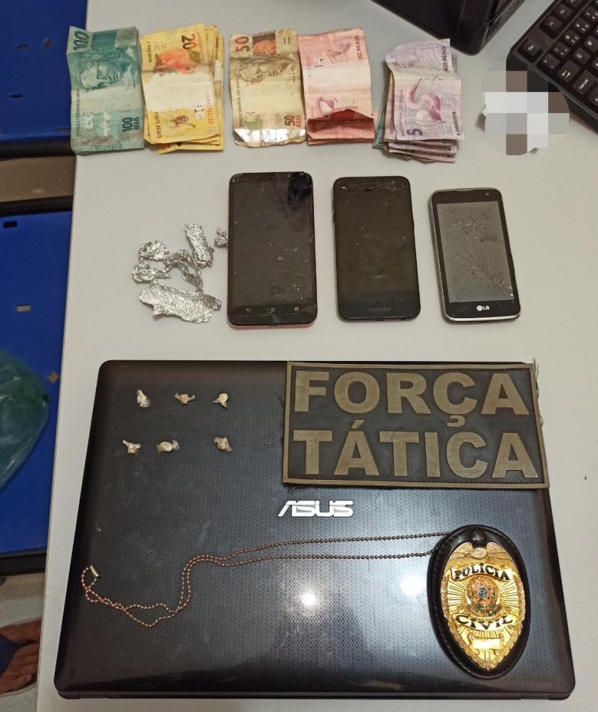 Ação integrada prende suspeito de tráfico em Valença