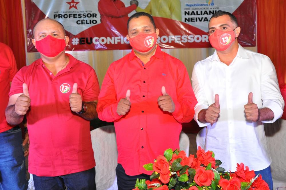 Professor Célio Veloso e Nalianio Neiva são homologados candidatos à prefeitura de Jardim do Mulato