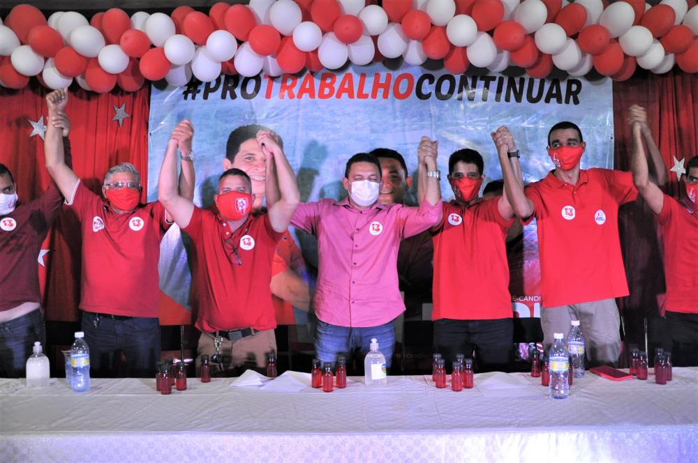 Convenção confirma candidaturas de Luciano e Marcos Cardoso à prefeitura de Hugo Napoleão