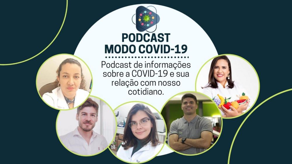 Grupo de pesquisa repassa informações sobre a COVID-19 em formato de podcast