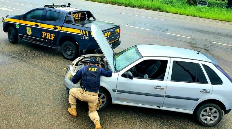 PRF recupera na BR-343 veículo roubado e prende idoso por receptação no Piauí