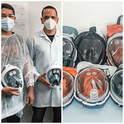 HRJL e FEPISERH recebem doação de máscaras de VNI para o tratamento da covid-19
