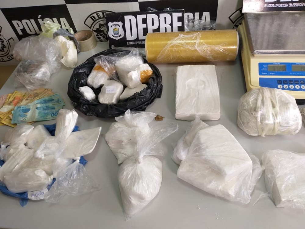 Traficantes misturavam cocaína com pó de gesso em ‘laboratório’ em Teresina, diz polícia