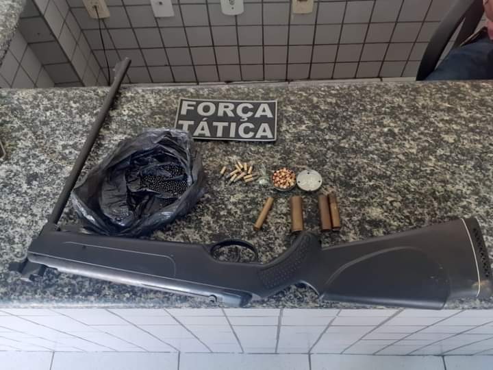 Força Tática prende indivíduo acusado de disparos na PI 120