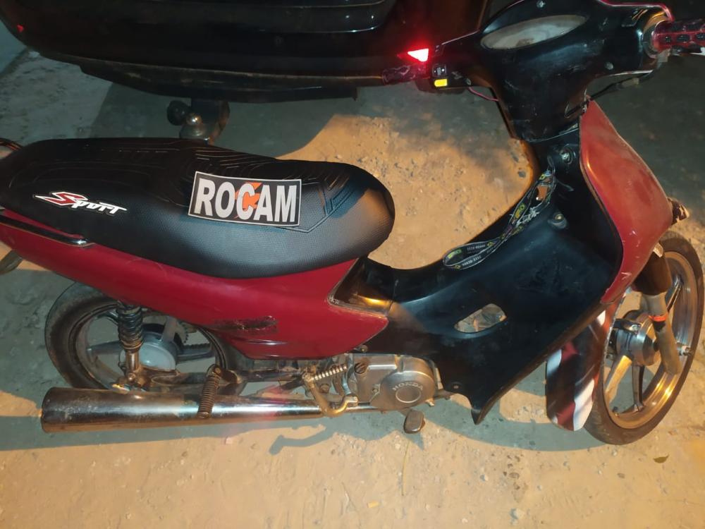 Polícia Militar apreende motocicleta com o número do chassi raspado em Picos