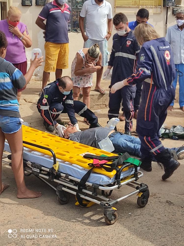 Homem é agredido brutalmente com golpe de foice em Picos