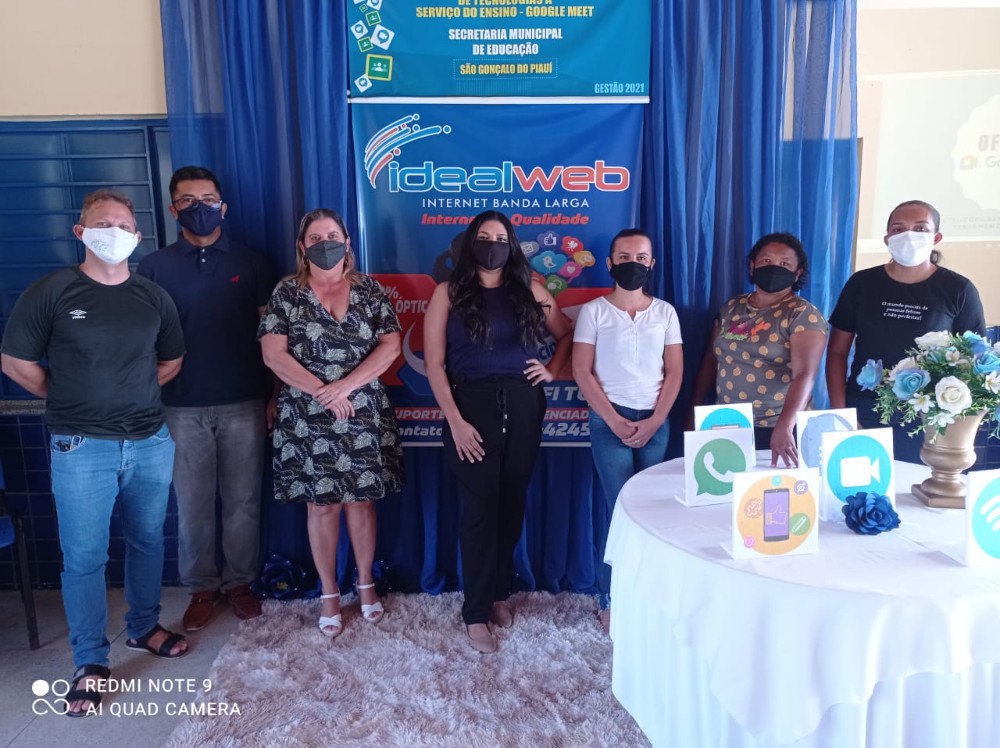 Secretaria de Educação e empresa de internet IdealWeb realizam capacitação de professores em São Gonçalo do PI