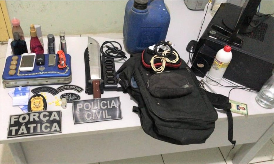 Força Tática e Polícia Civil prendem suspeito de furtos em Valença
