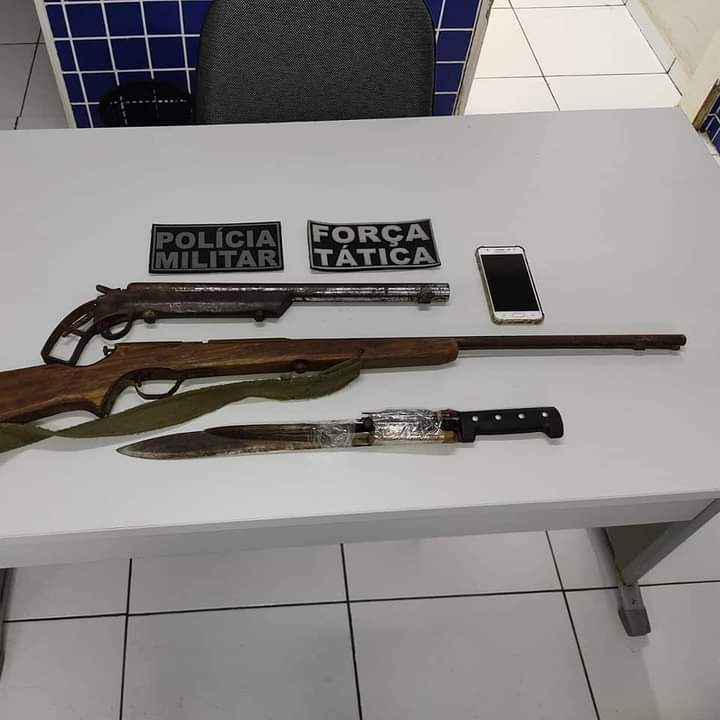 PM prende suspeito de roubos em Elesbão Veloso