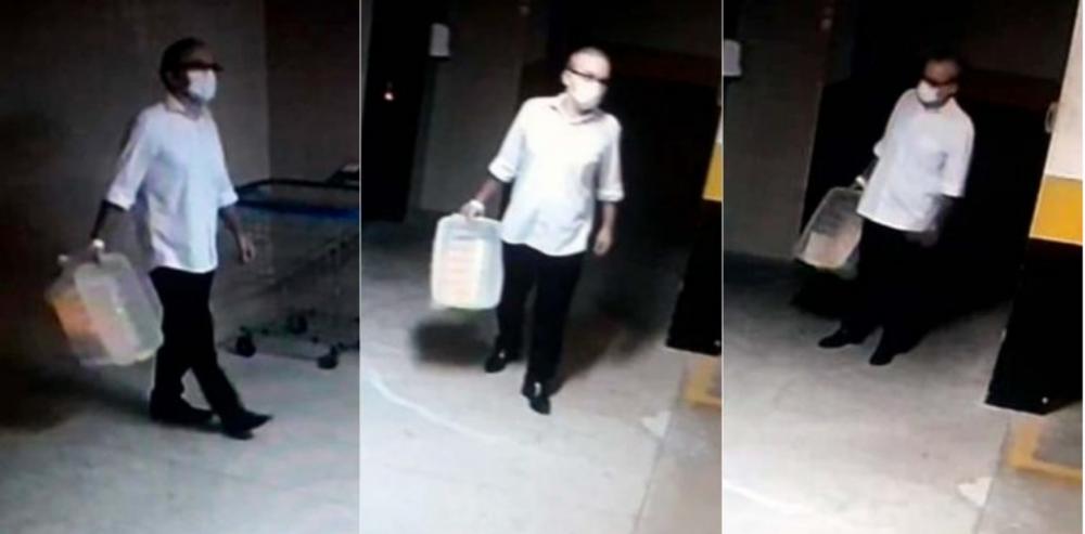 Imagens do ex-prefeito Firmino Filho em garagem de prédio não foram registradas no Manhattan