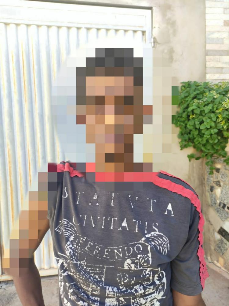 Polícia conduz homem para penitenciária após descumprir retorno