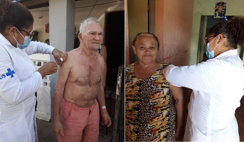 São Gonçalo do Piauí já vacinou 14% da população contra a covid-19
