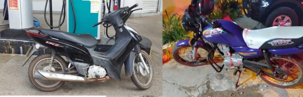 Duas motocicletas com restrição de roubo e furto são recuperadas em Picos