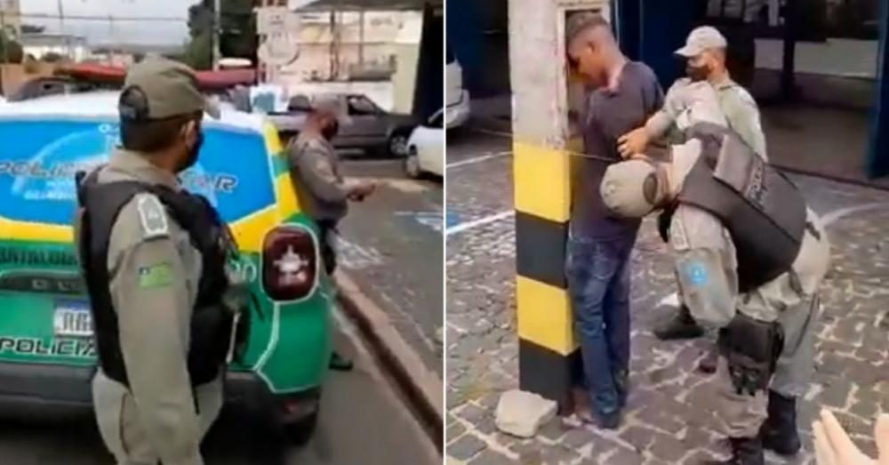 Vítima reage a assalto e amarra suspeito em poste na zona sul de Teresina