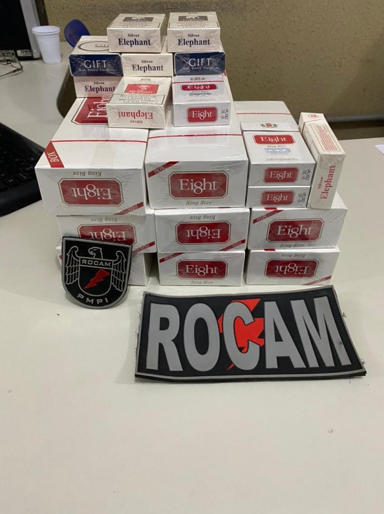 Polícia Militar prende homem por contrabando de cigarros em Picos