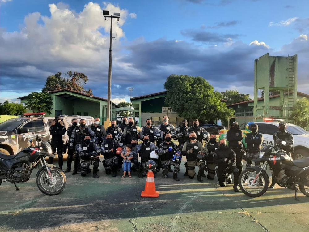 Policiais militares recebem instrução de motopatrulhamento em Valença