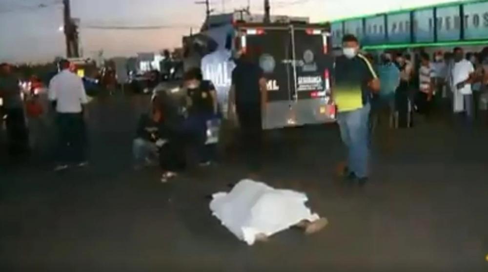 Homem tem surto em motel, sai correndo nu e morre atropelado em Teresina