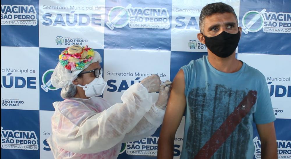 Janssen | São Pedro do Piauí é um dos primeiros municípios a aplicar a vacina de dose única