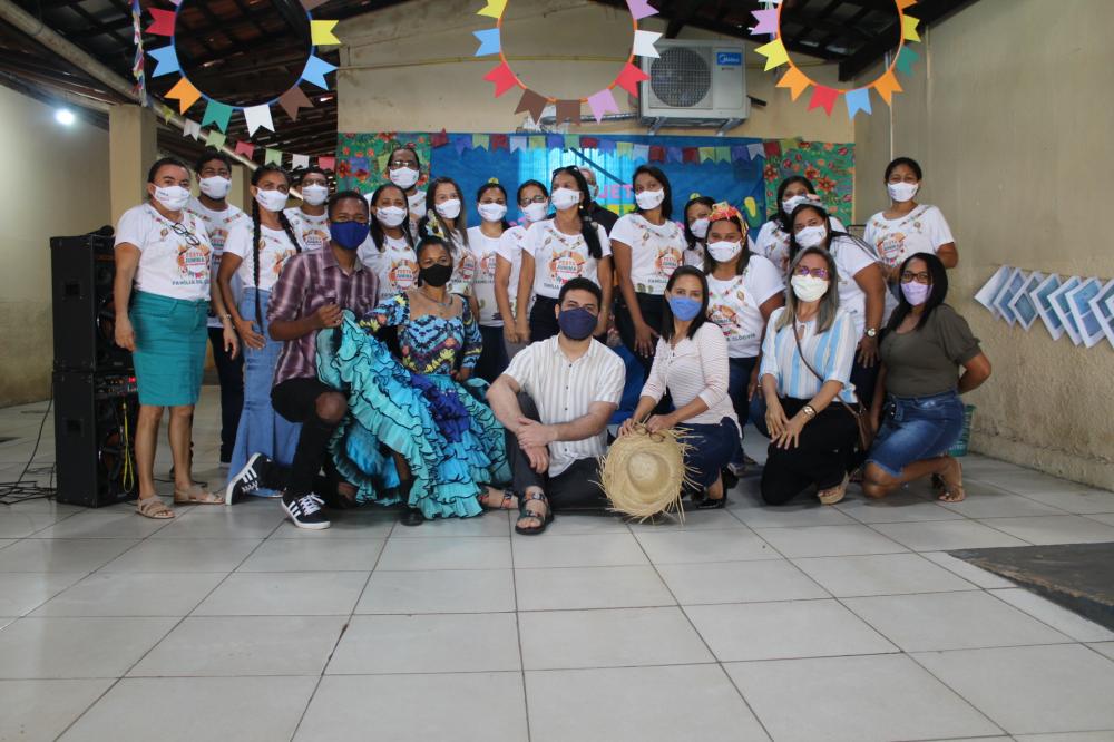 Escola municipal Dr. Clóvis encerra projeto ‘Festa Junina na Quarentena’ com grande Arraiá