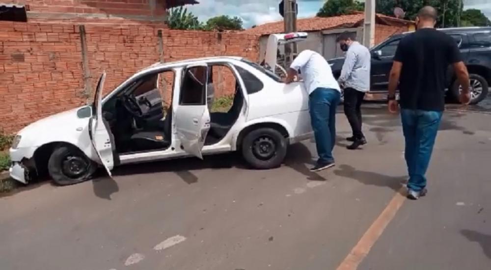 Fábio Abreu persegue e prende homem com carro roubado na zona Sul de Teresina