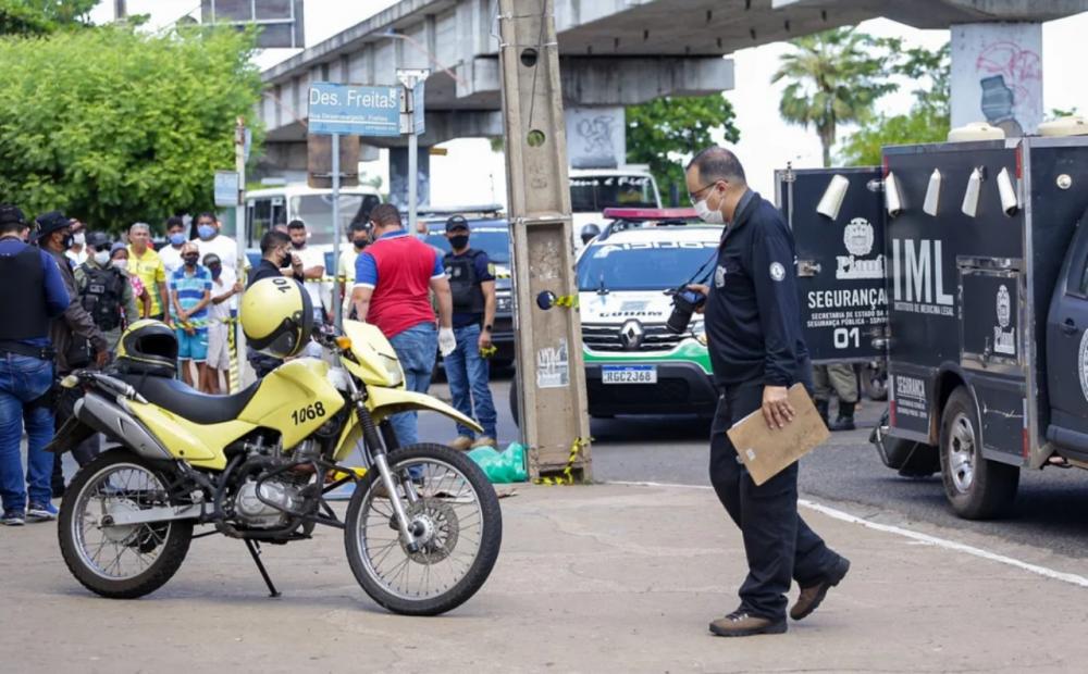 Mototaxista de 79 anos é morto a tiros durante discussão no centro de Teresina
