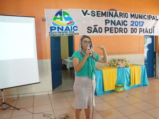 Em São Pedro do Piauí, secretaria municipal de Educação realiza 5º Seminário do PNAIC