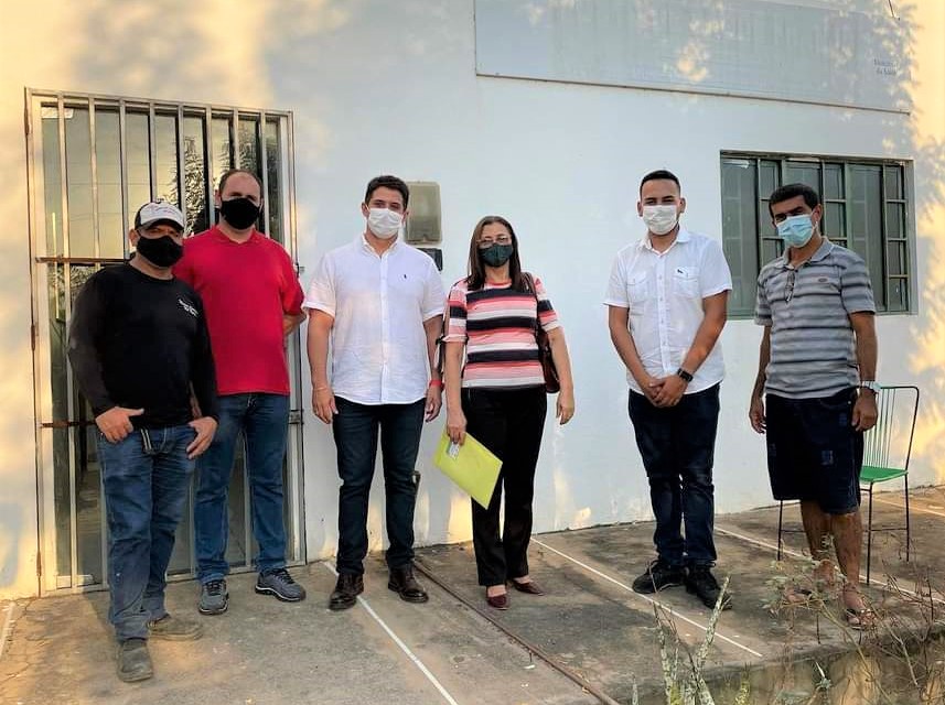 Prefeito Luciano assina ordem de serviço para reforma do Posto de Saúde do povoado Franja