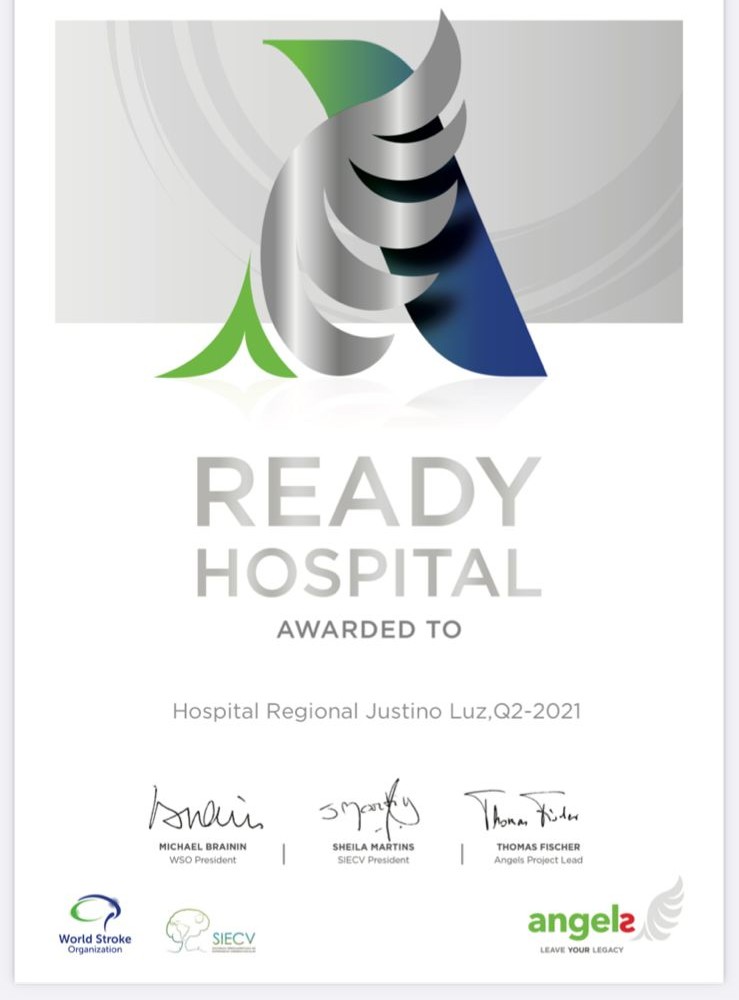 Hospital Regional Justino Luz em Picos ganha quarto prêmio internacional pelo tratamento de AVC