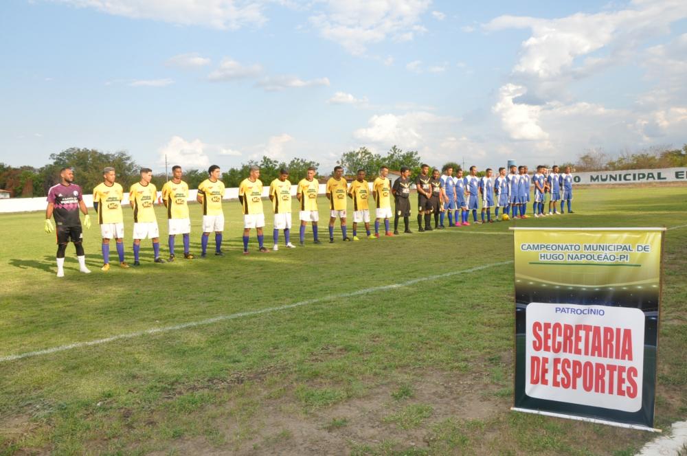Campeonato municipal de Futebol de Hugo Napoleão teve início na tarde desse sábado (25); veja