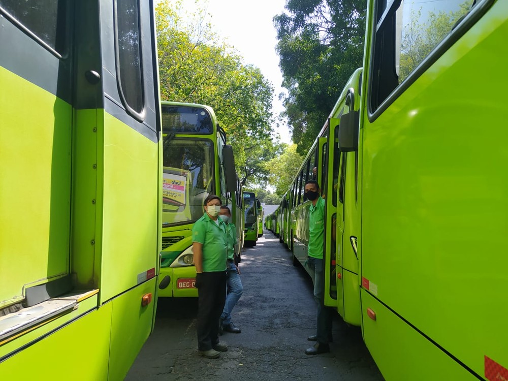 Motoristas e cobradores de THE paralisam atividades em protesto contra diárias de R$ 30