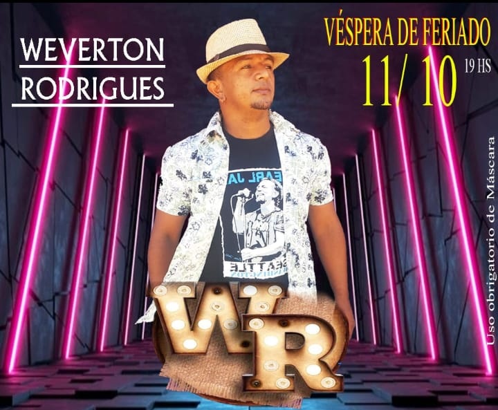 Bar Fundo de Quintal prepara grande festa com Weverton Rodrigues dia 11, véspera de feriado