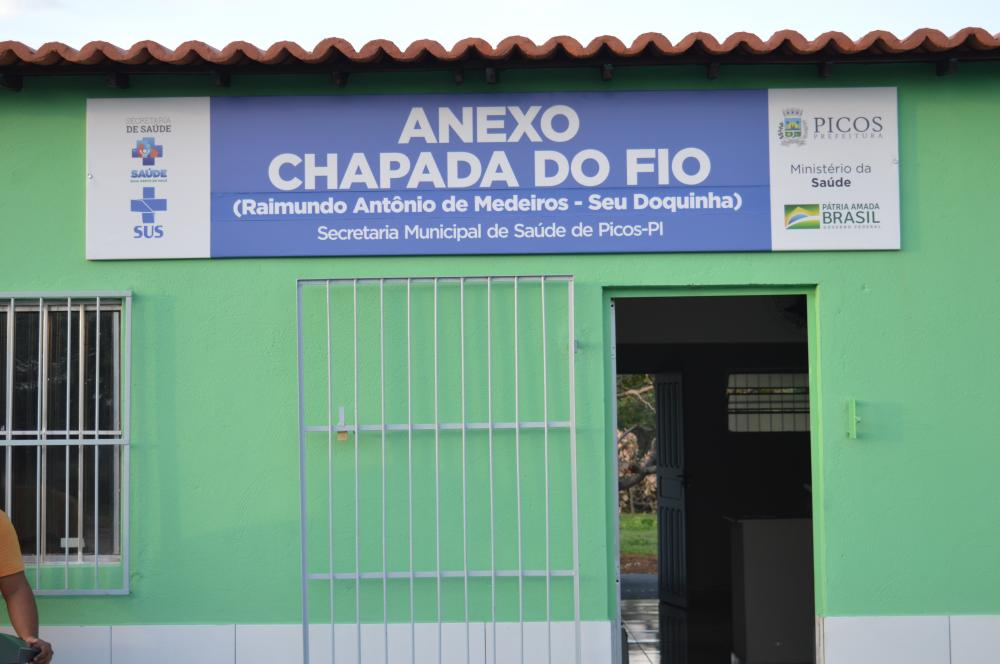 Prefeitura de Picos inaugura anexo de saúde no povoado Chapada do Fio