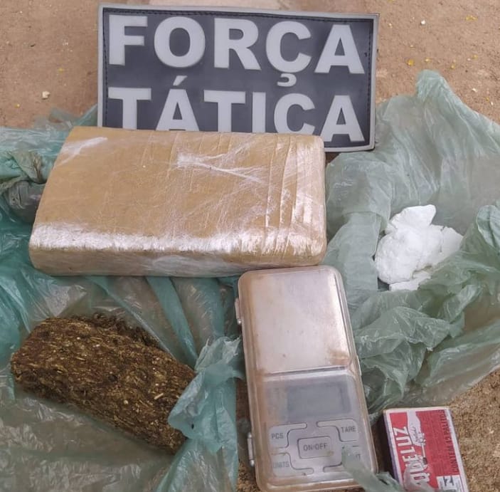 Polícia prende suspeito de tráfico drogas no Piauí