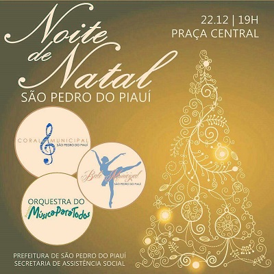 Cras e Prefeitura realizarão nesta sexta-feira (22) grande festa natalina para a população